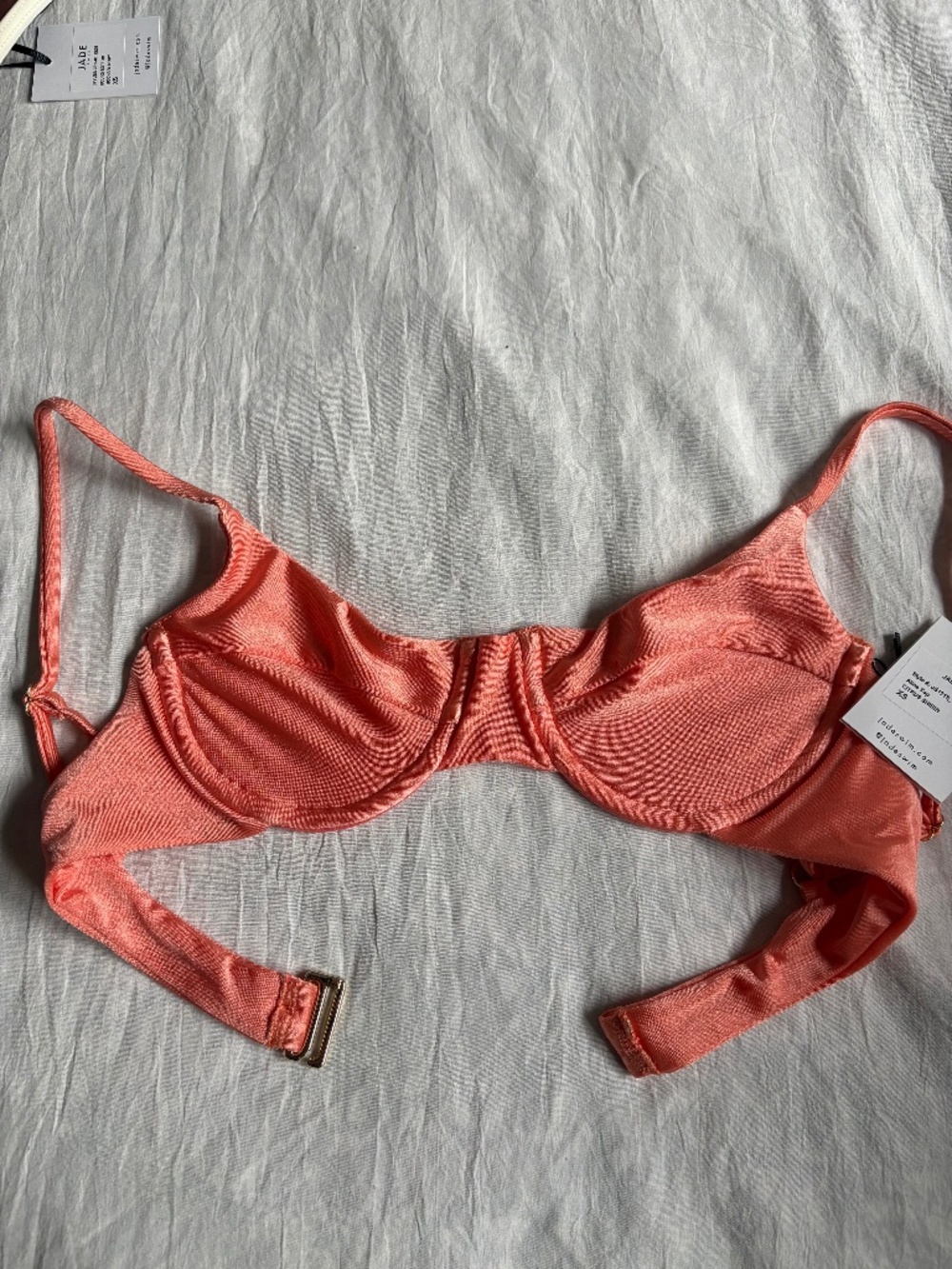 BIKINI TOP, WOMENS , NWT, XS , JADE DESIGNER